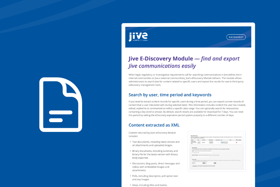 Records Retention for E-Discovery, Compliance